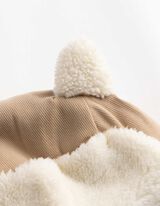 M&uuml;tze - Wandleuchte - Beige