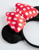Hřeben na vlasy - Minnie Mouse - cern&aacute;