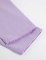 Hosszú ujjú felső - Flitteres - lila