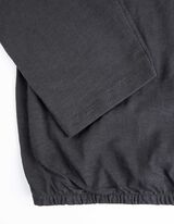 Kapucnis felső - Flitteres - fekete