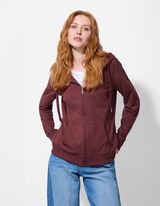 Dukserica sa kapuljačom - jednobojna - braon