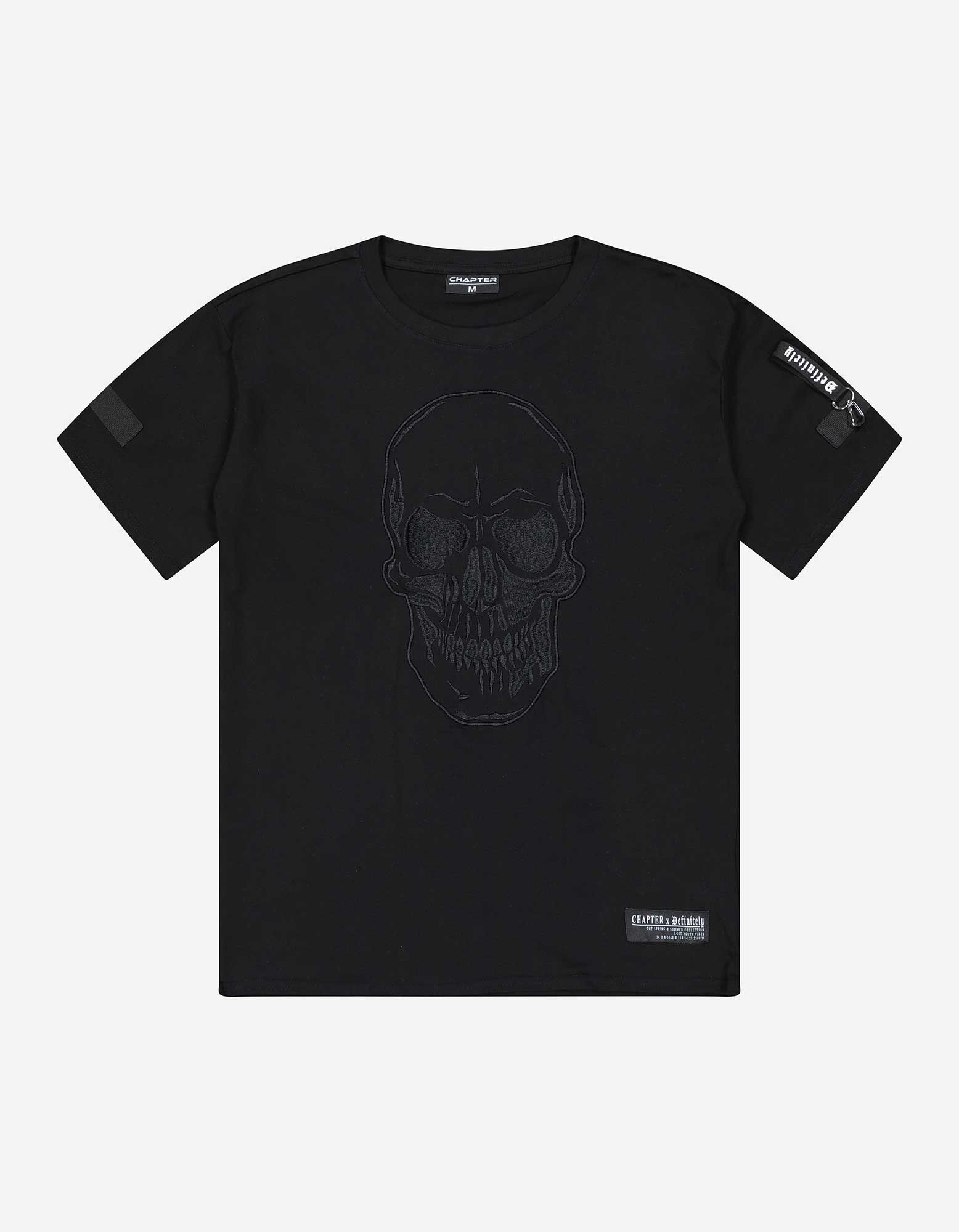 T-shirt - Broderies - Noir