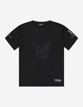 T-shirt - Broderies - Noir