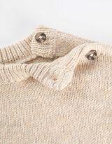 Trui - Print all-over - beige