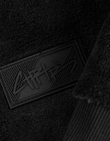 Bluză cu glugă - Pluș - Negru