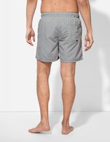 Badehose - einfarbig - hellgrau