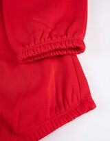 Hoodie - Capuchon met tunnelkoord - rood