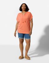 Blusenshirt - Orange
