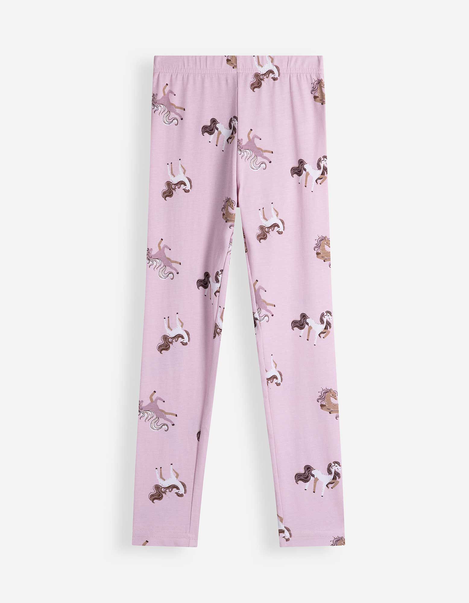 Leggings - Allover-Print - Rosa