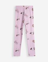 Leggings - Allover-Print - Rosa
