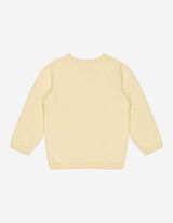 Pleten&yacute; sveter - Zap&iacute;nanie na gomb&iacute;ky - svetlozlta