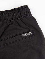 Pantaloni jogging - Efect termic - Negru