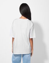 Tricou - Broderii - Alb