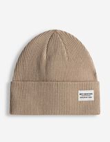 M&uuml;tze - Gerippt - hellbraun