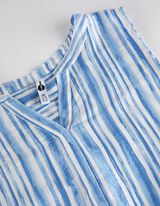 bluzkowy top - LENZING&trade; ECOVERO&trade; - niebieski