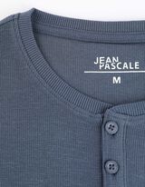 T-shirt - Abbottonatura - blu scuro