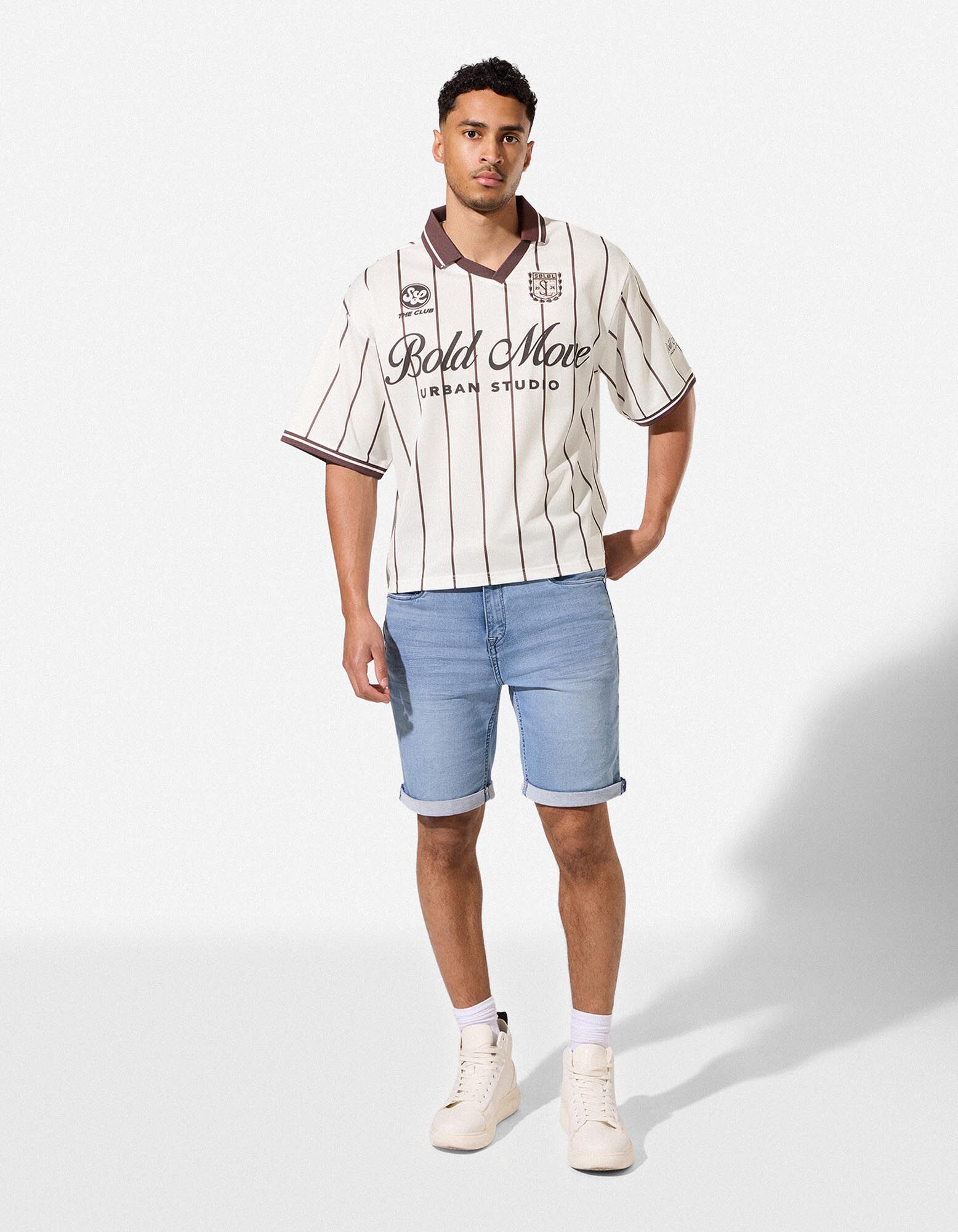 T-shirt - Oversized fit - wit