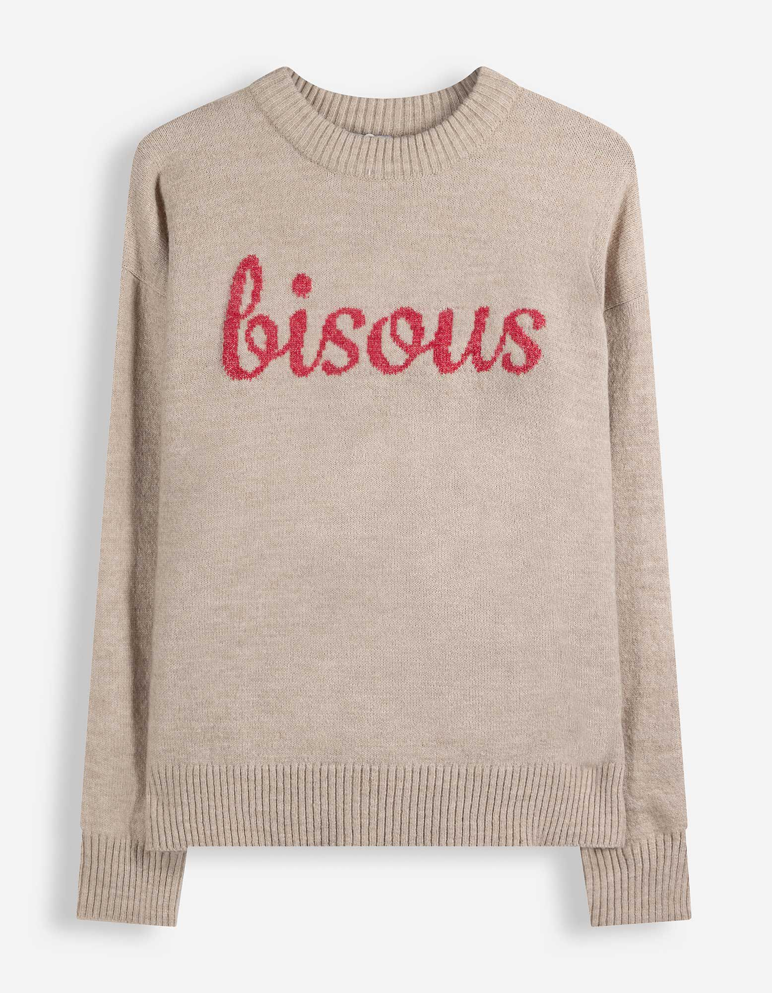Pullover - Jacquard - Pink