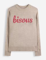 Pullover - Jacquard - Pink