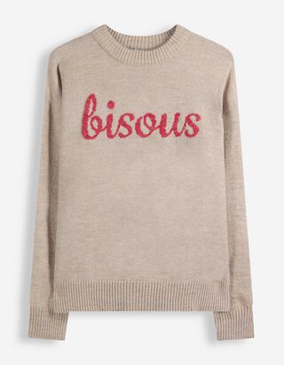 Pullover - Jacquard - Pink