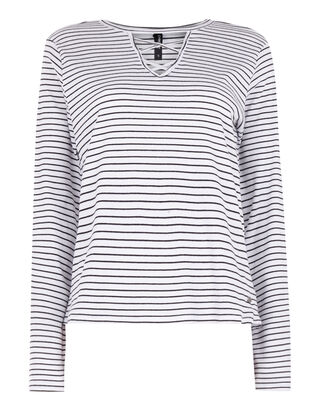 Damen Shirt mit Streifenmuster