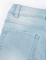 Farmernadrág - Strasszokkal - vilagoskek