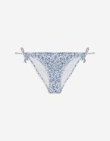 Bikini gaćice - Print po čitavoj površini - srebrna