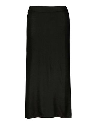 Damen Midirock mit Seitenschlitz