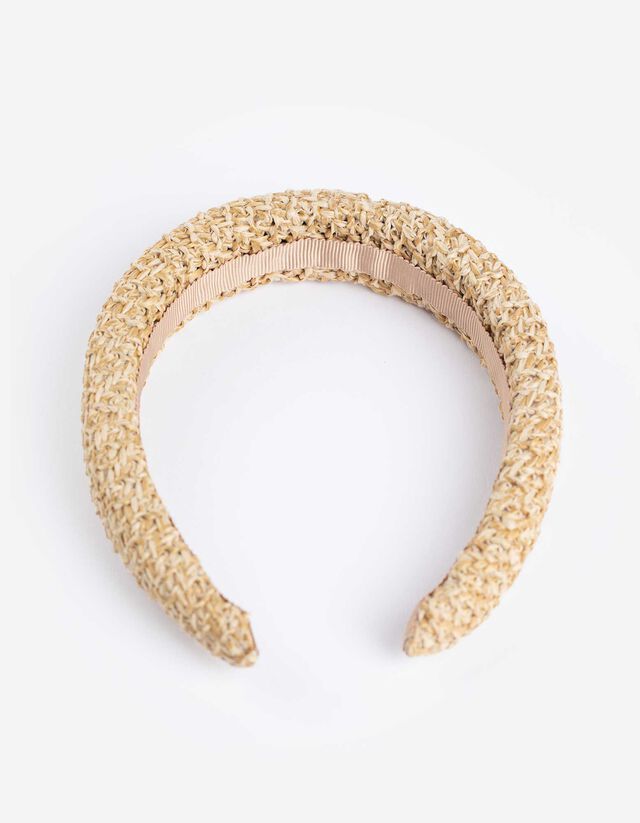 Haarschmuck - beige