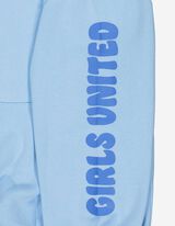 Hoodie - Print - blauw