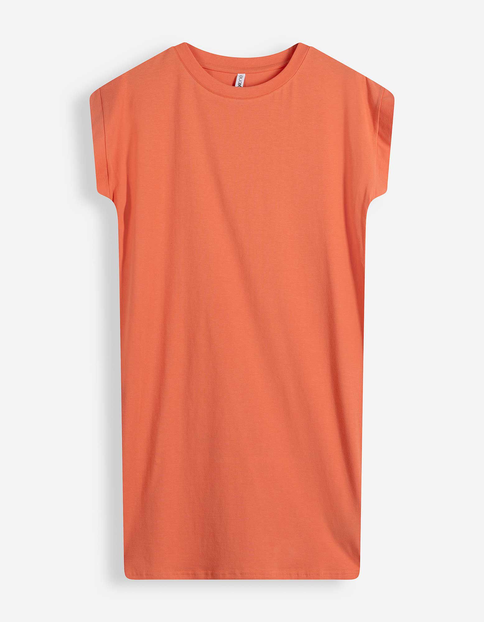 Robe t-shirt - Coupe droite - Rouge