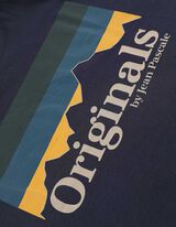 Tricou - Imprimeu - Albastru inchis