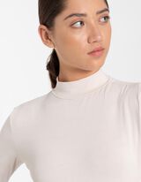 Majica - Me&scaron;avina viskoze - bela