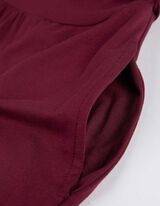 Melegítőnadrág - LENZING™ ECOVERO™ - mélyvörös