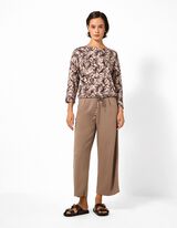 Shirt - Knotendetail - Beige