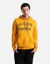 Hoodie - Frontprint - hellgelb