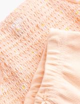 Sada trička a leg&iacute;n - Potisk po cel&eacute; plo&scaron;e - oranzova