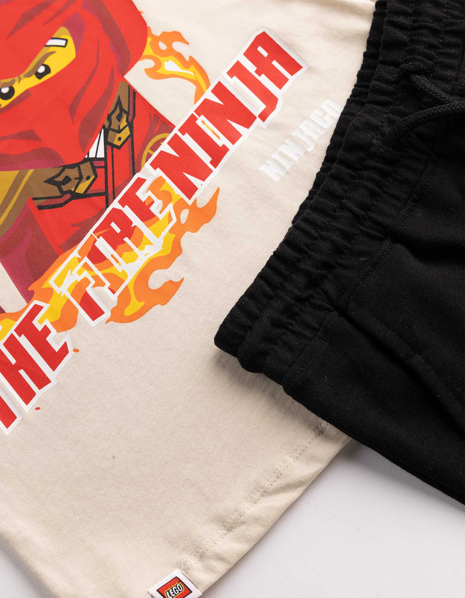 Souprava trička a kalhot - Ninjago - B&eacute;žov&aacute;