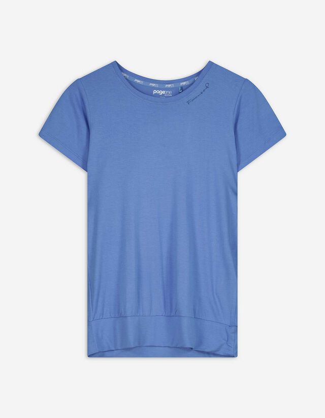 T-Shirt - LENZING™ ECOVERO™ - blau