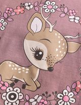 Langarmshirt - Print - Beere