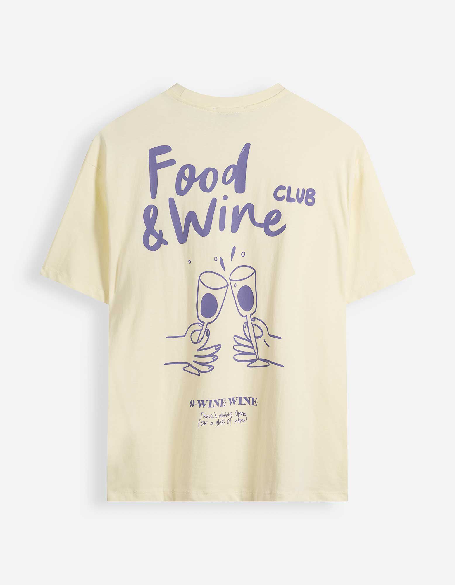 T-Shirt - Print - Gelb