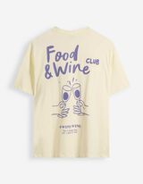 T-Shirt - Print - Gelb