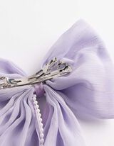 Haarschmuck - Schleifenapplikation - Pink
