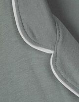 Pyžamový set trička a kahot - Viskóza - tyrkysova