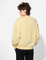 Sweatshirt - Frontprint - hellgelb