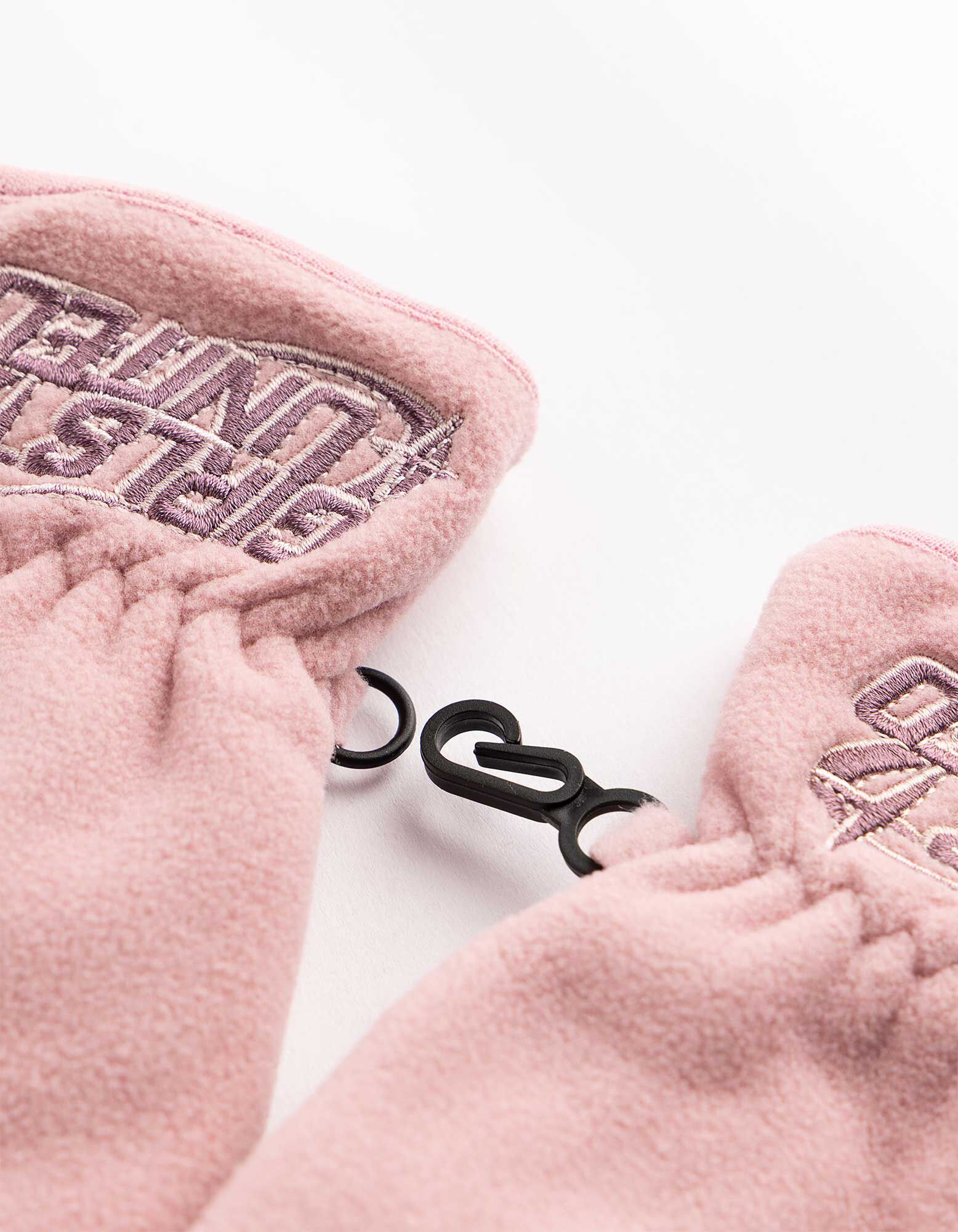 Handschuhe - Stickereien - Rosa