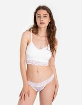 Bustieră - Fără sudură - Alb