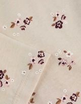 Majica dugih rukava - Šareni print - bela