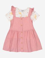 Set maglia + abito - Confezione da 2 pezzi - rosa