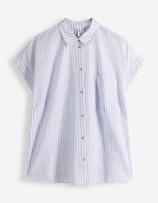 Halenka - N&aacute;prsn&iacute; kapsa - svetle  modra